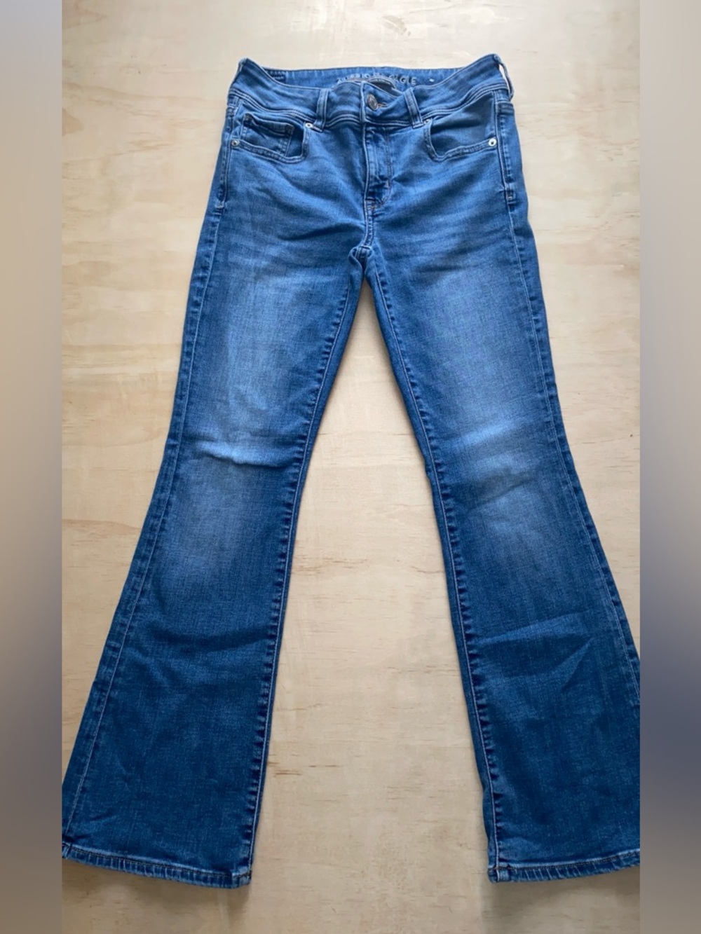 American Eagle Outfitters Blue Flare Jeans